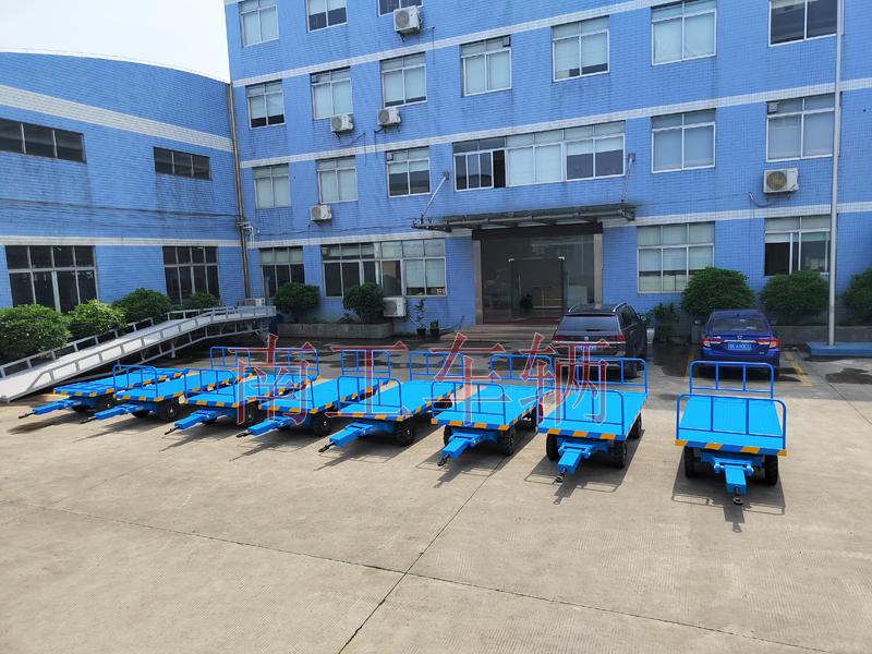 3吨无动力牵引星空·体育（XK SPORTS）官方网站组前后可拆护栏