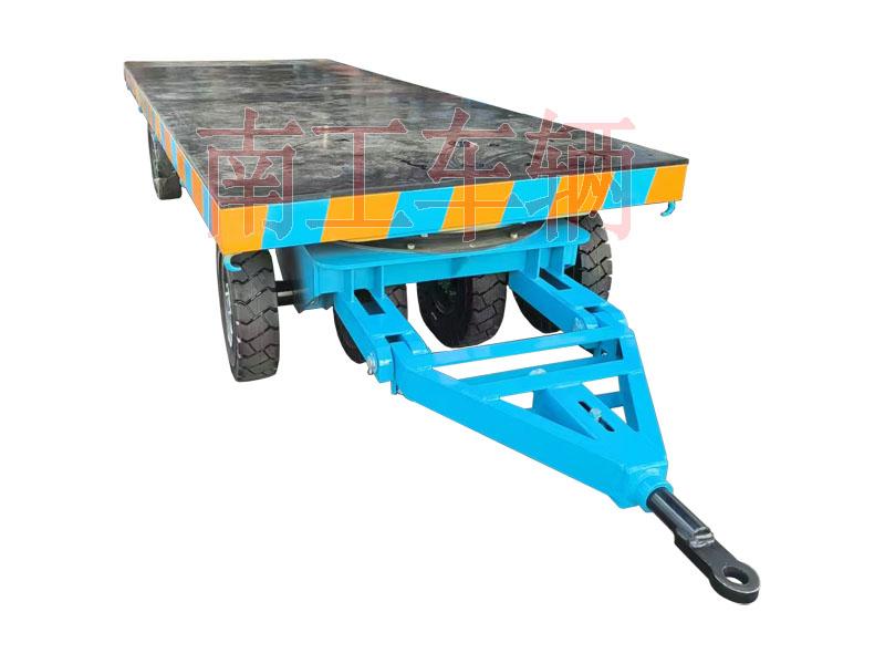 20吨重型星空·体育（XK SPORTS）官方网站 带橡胶垫全挂车