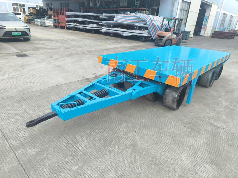 40吨重型星空·体育（XK SPORTS）官方网站 无动力牵引全挂工具拖车