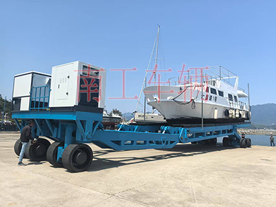 100吨重型游艇拖车 船体拖车5I.jpg